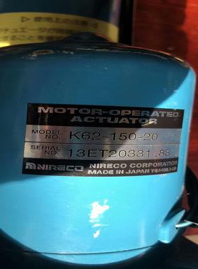 日本NIRECO纠偏电机K61-150-20，功能包好现货两--议价商品