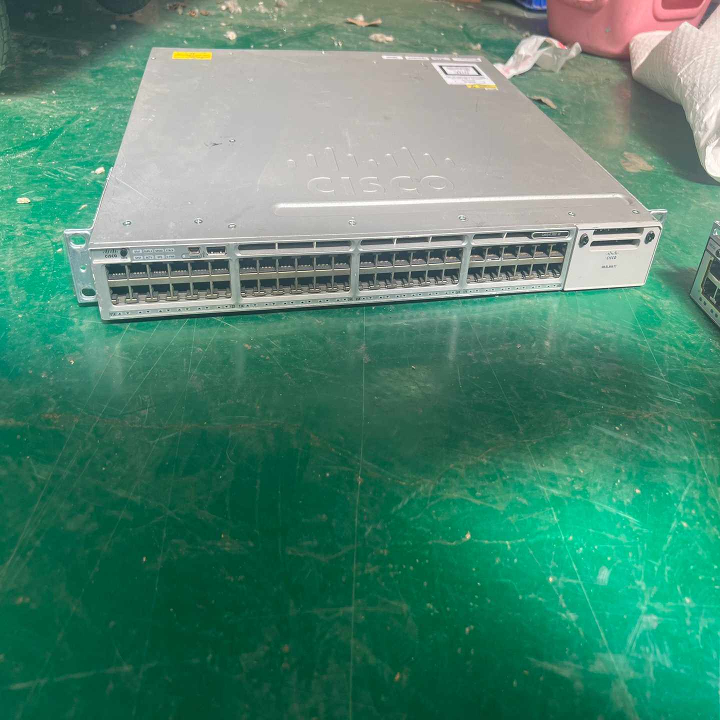 思科/CISCO WS-C3850-48T-E 二手交换机