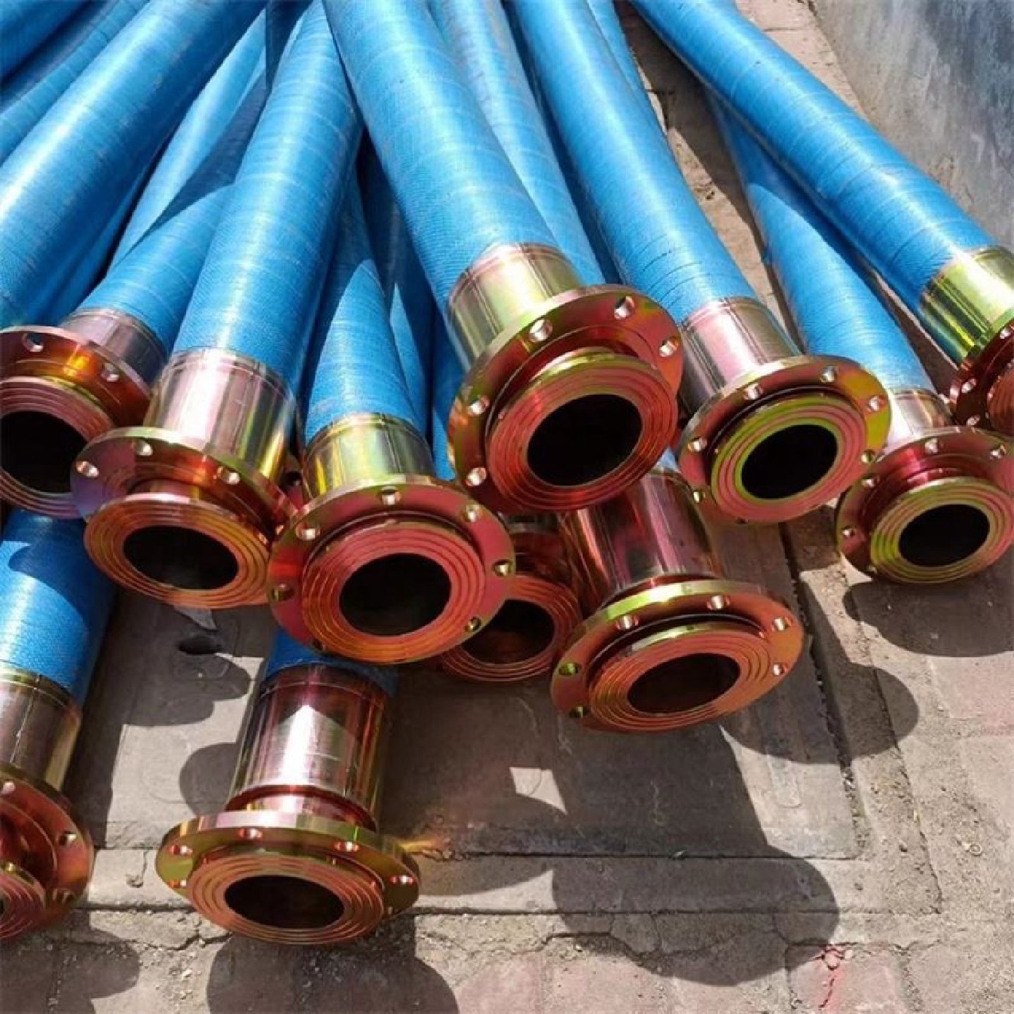 大口径高压钢丝胶管矿用法兰橡胶管总成高低压油管黑色输油输水管,农机/农具/农膜,农用发酵袋/青储袋,淘宝优惠券,粉丝福利购,淘宝优惠卷