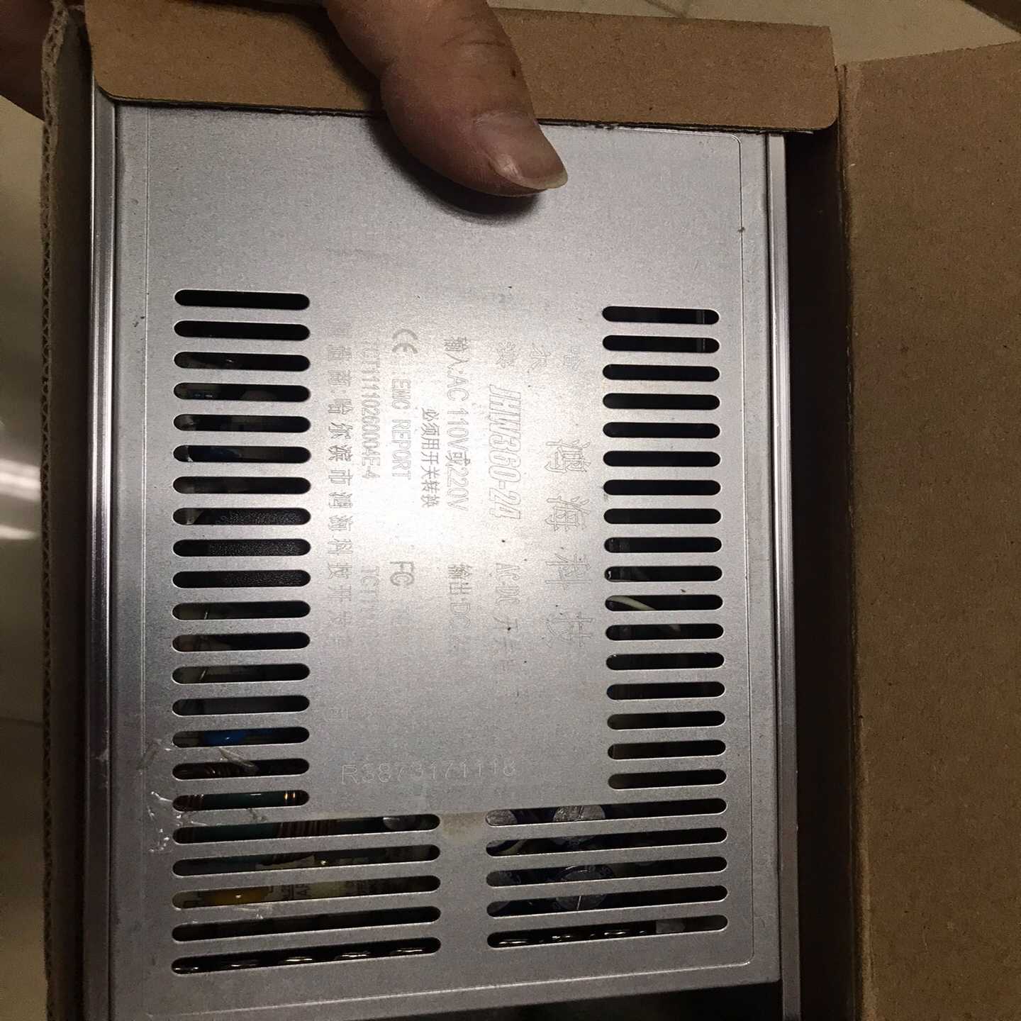 鸿海科技电源24V15A360开关电源JHW360-24{议价}