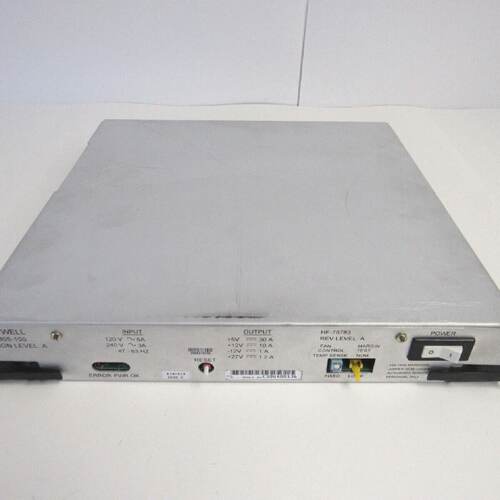 Honeywell 51196805100 PWR SUPPLY 5 SLOT FILE NONCE     245