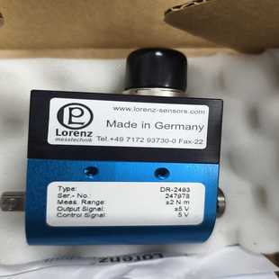 2493 型号DR 未使 德国Lorenz扭矩传感器 咨询
