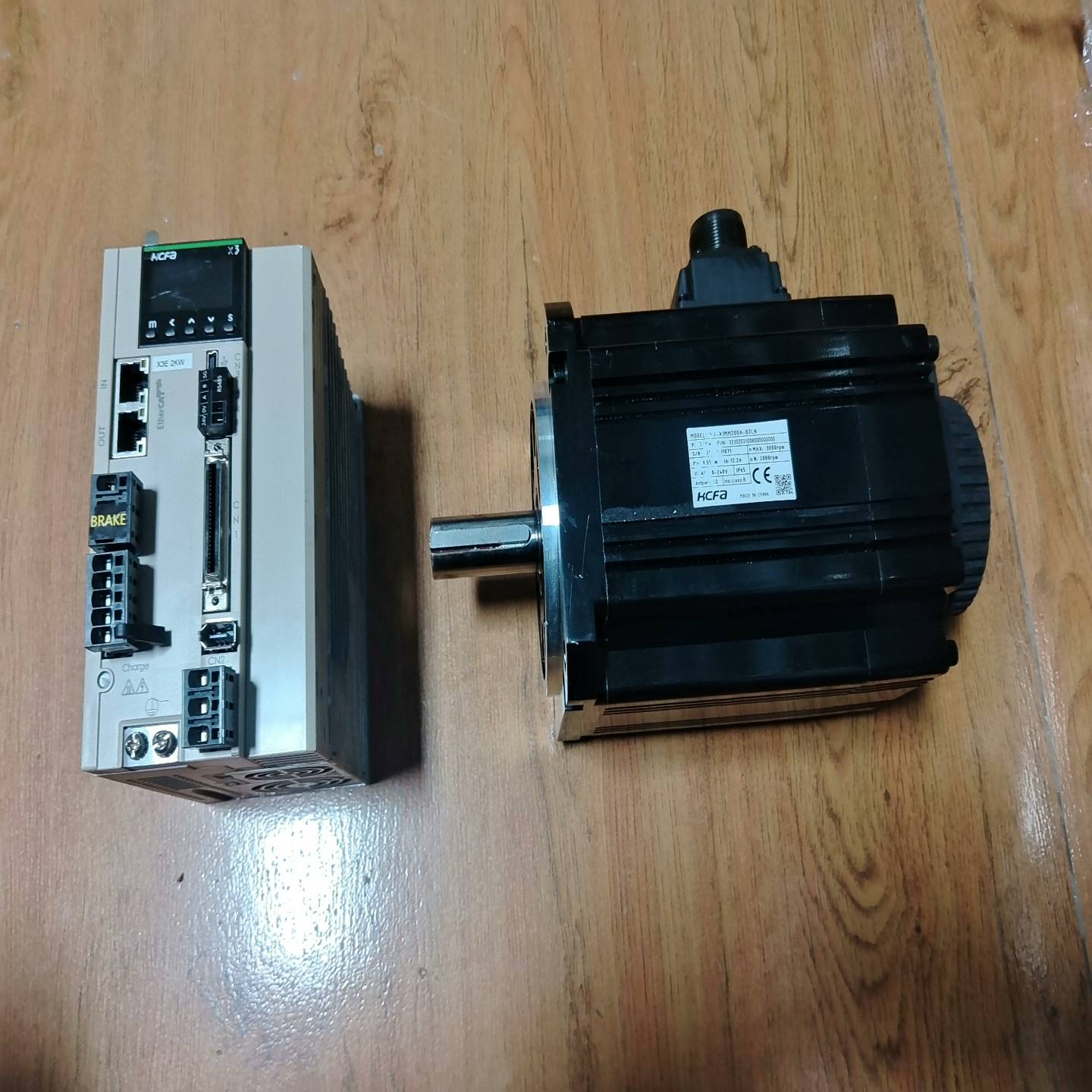 2kw禾川X3E总线伺服电机SV-X3EB200A-A2，电询价