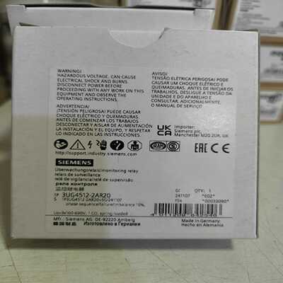3UG4512-2AR20西门子继电器全新原装正品现货