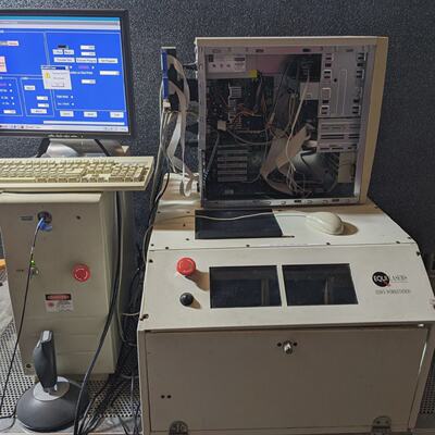 equilaser edws15 laser welding system motorized xy and rotat