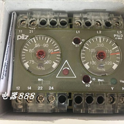 配件皮尔兹PLIZ安全继电器P1U33X400VAC2U426041议价