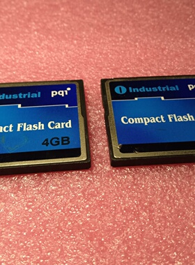 拍前询价：PQI劲永CF4G工业级存储卡CompactFla