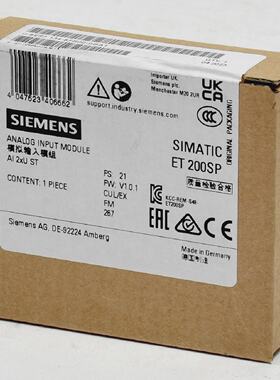 Siemens Simatic S7 ET200SP Analog IN6ES7 1346FB000BA16ES7134