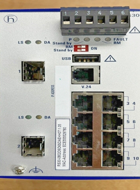 HirschmannRS30RailSwitchRS30-0802O6O6SDAEHH08.0.01*Gua