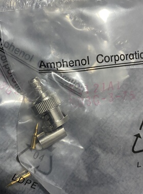 询价*Amphenol安费诺BNC插头b1121a1nd3g3