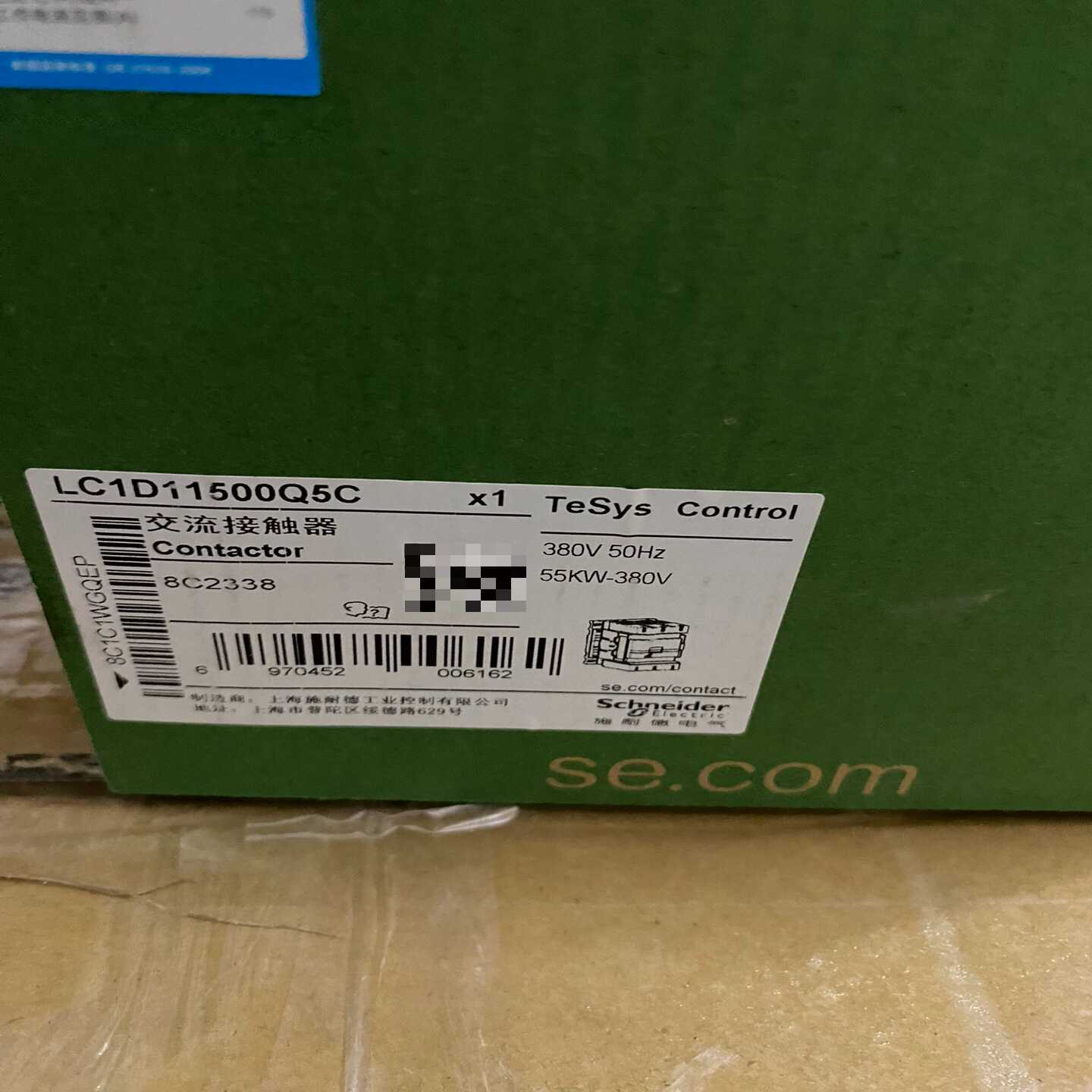 询价~接触器，型号LC1D11500Q5C，，成