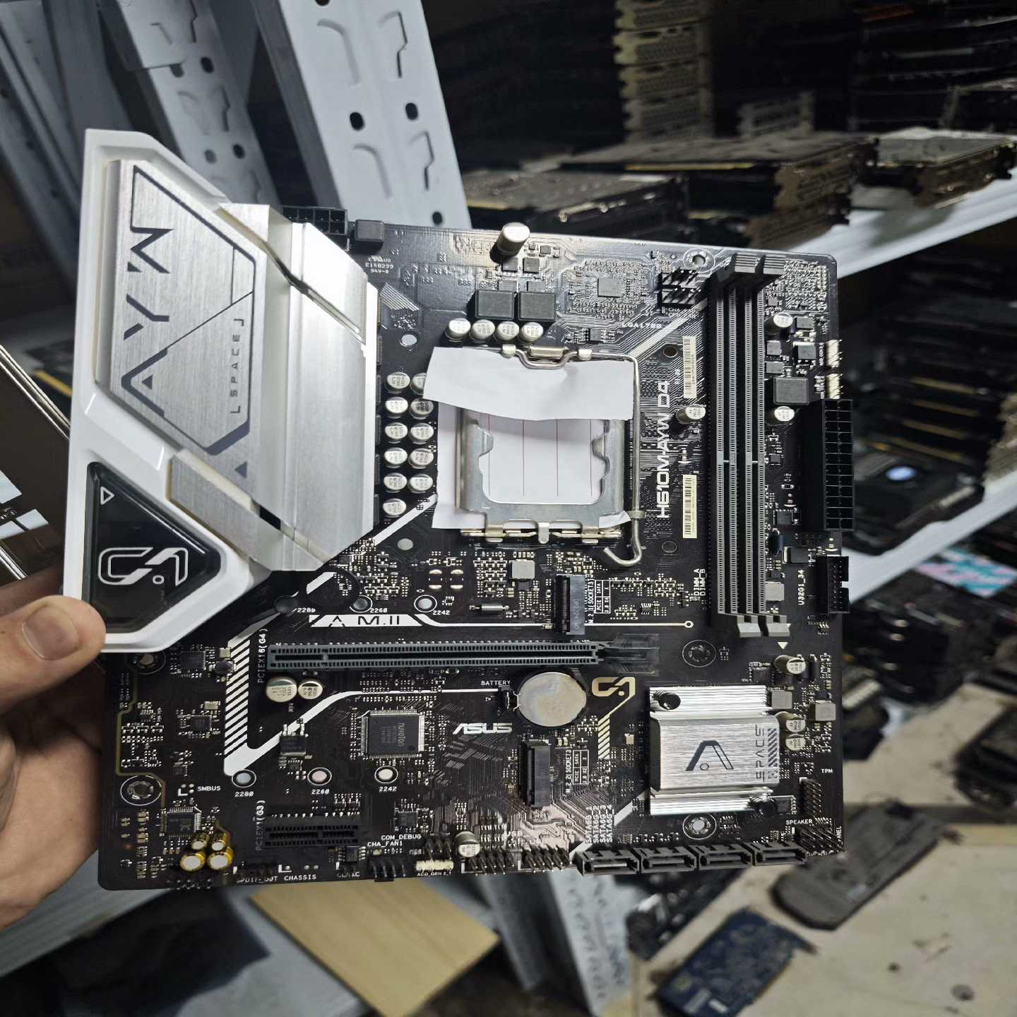 （议价）h610m-ayw主板，不错，无问题，有两张，包图片