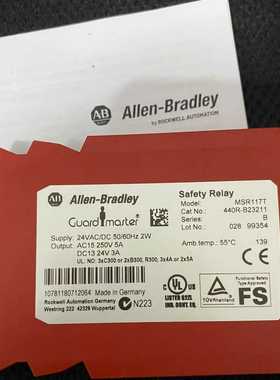 【议价】AB罗克韦尔AllenBradley安全控制器MSR1适用