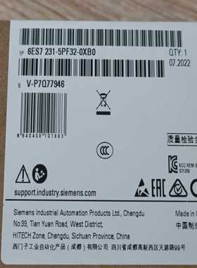 6ES7231-5PF32-0XB0保内顺丰联系~询价