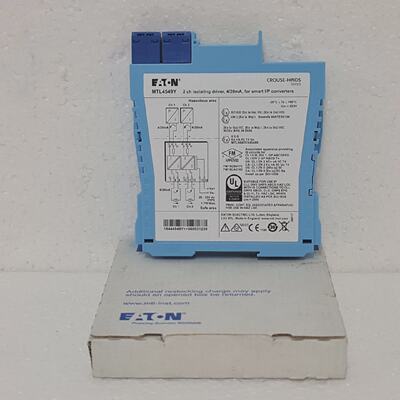 EATON CROUSEHINDS MTL4549Y 2ch Isolating Driver 420mA for Sm