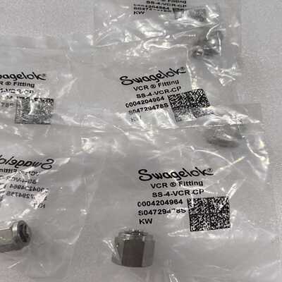 SS-4-VCR-CP世伟洛克316不锈钢VCR面密封--议价商品