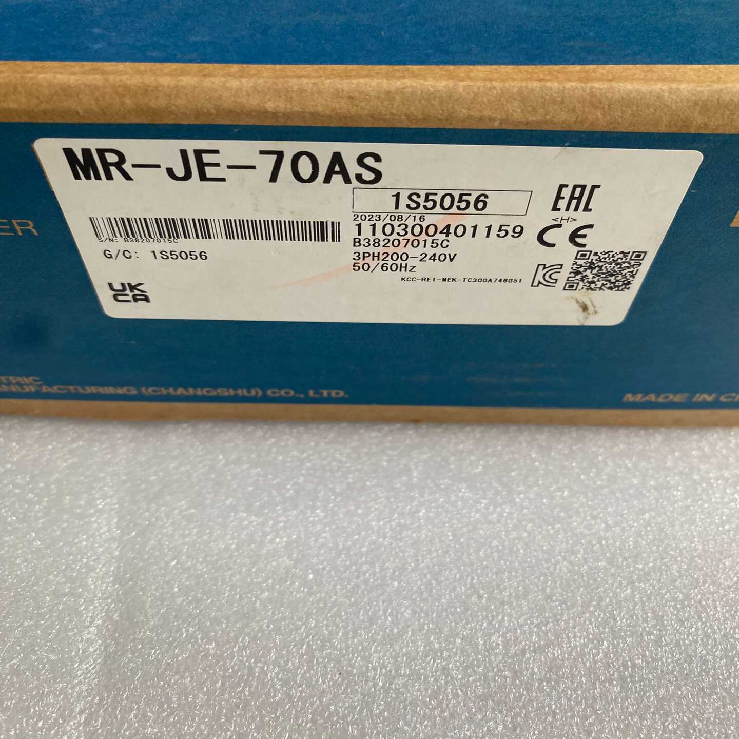 三菱伺服驱动器MR-JE-70AS，全新原装正品，不是实价，