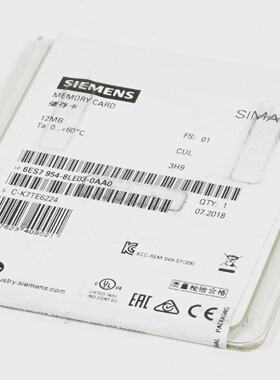 Siemens Simatic S7 Memory Card 6ES79548LE030AA0 6ES7 9548LE0