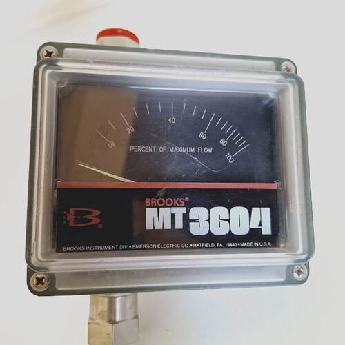 Brooks Instrument 3604EA1A5D1A MT 3604 Variable Area Flow Me