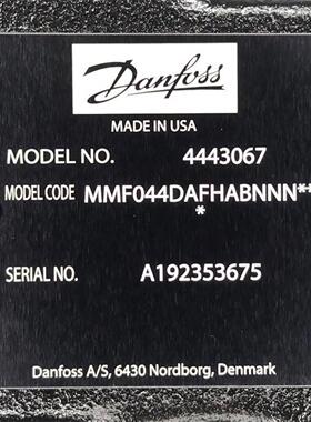 配件4443067 MMF044DAFHABNNN  Danfoss丹佛斯液压马达全新议价