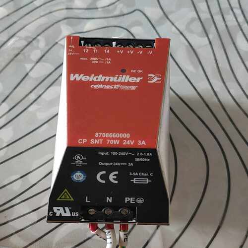 询价魏德米勒ECOLINE单相电源CPSNT70W24V