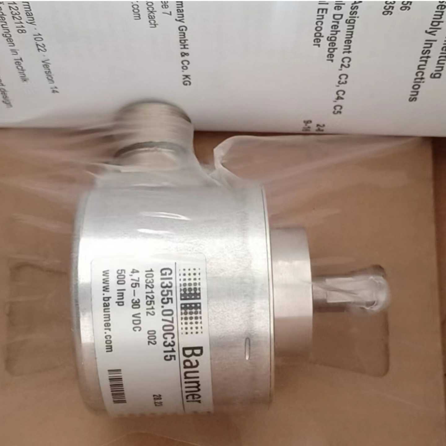 BAUMEhR堡盟编码器HOG10DN1024ILR16H7FSL4(1200RPM)原装库