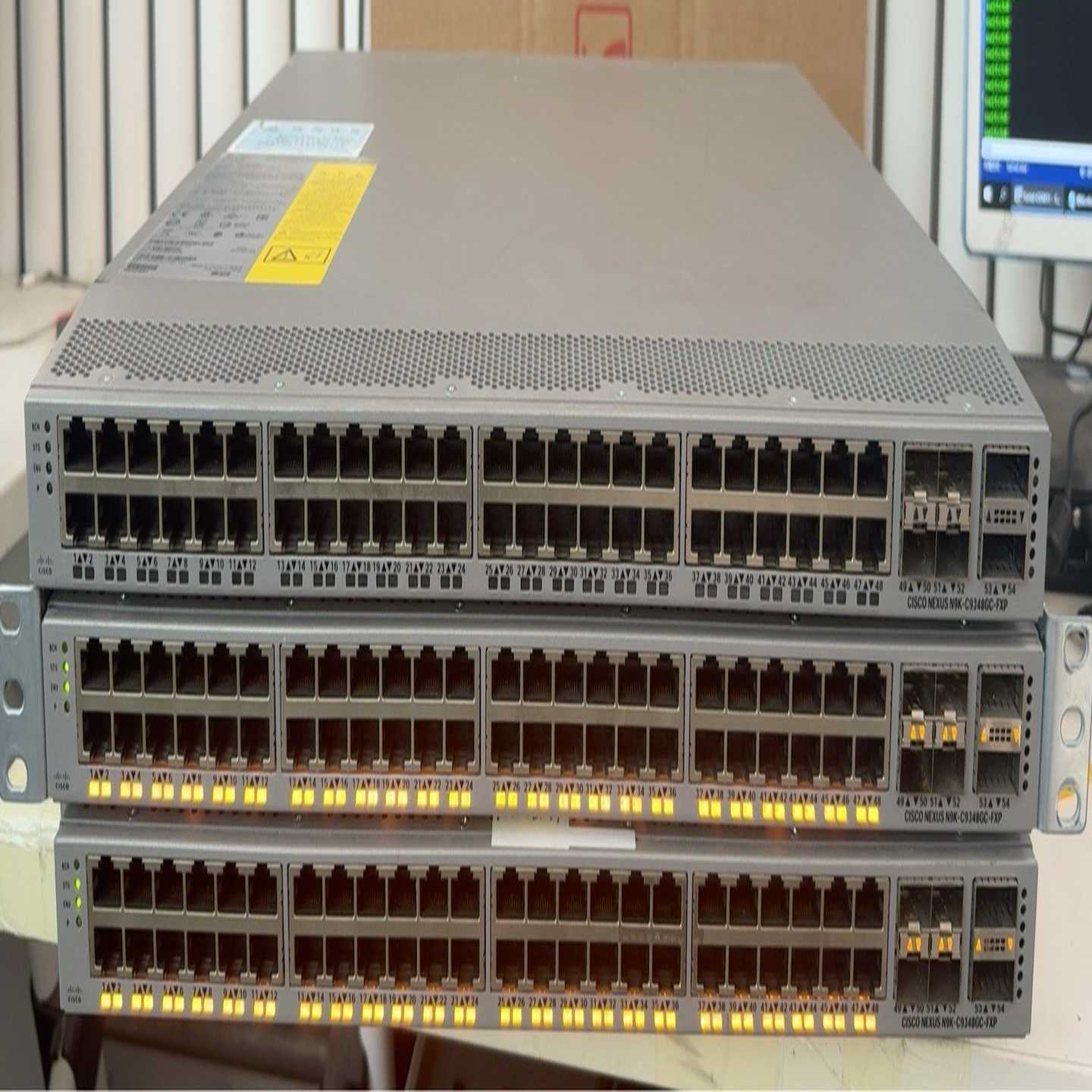 询价思科N9K-C9348GC-FXP三层核心交换机，48个