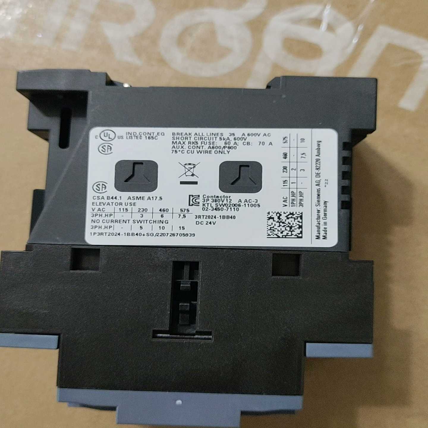 3RT2024-1BB40无包装询价