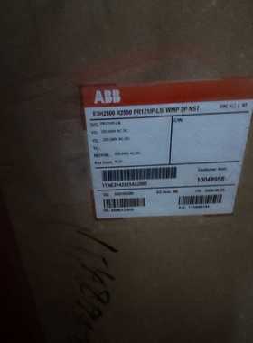 询价ABB低压万能式断路器E3H2500R2500PR121