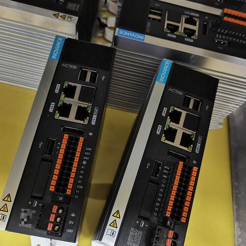拍前询价：INOVANCE工业控制器AC703赛扬CPU4GBD