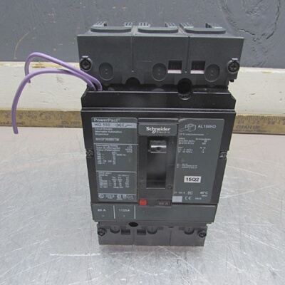Schneider Elec. NHGF36080TW PowerPact Circuit Breaker3P80A60