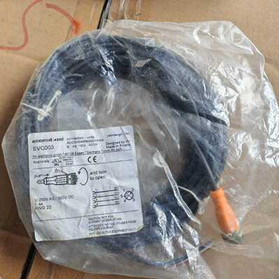 EVC003易福门IFM传感器线缆，M12母头，长度10米，--议价商品