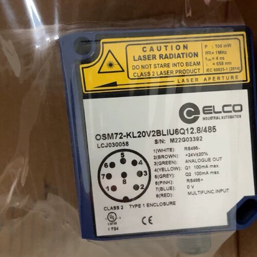 ELCO宜科激光传感器位移传感器OSM72KL2-询