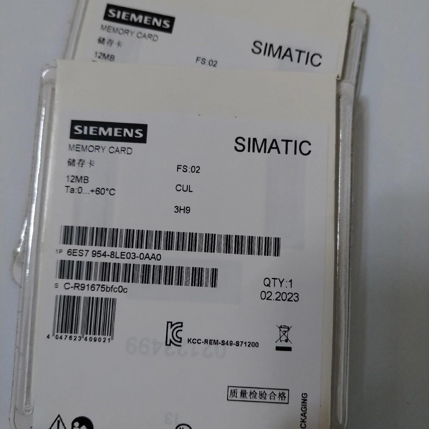 6ES7954-8LE03-0AA0储存卡，内存卡，1询价