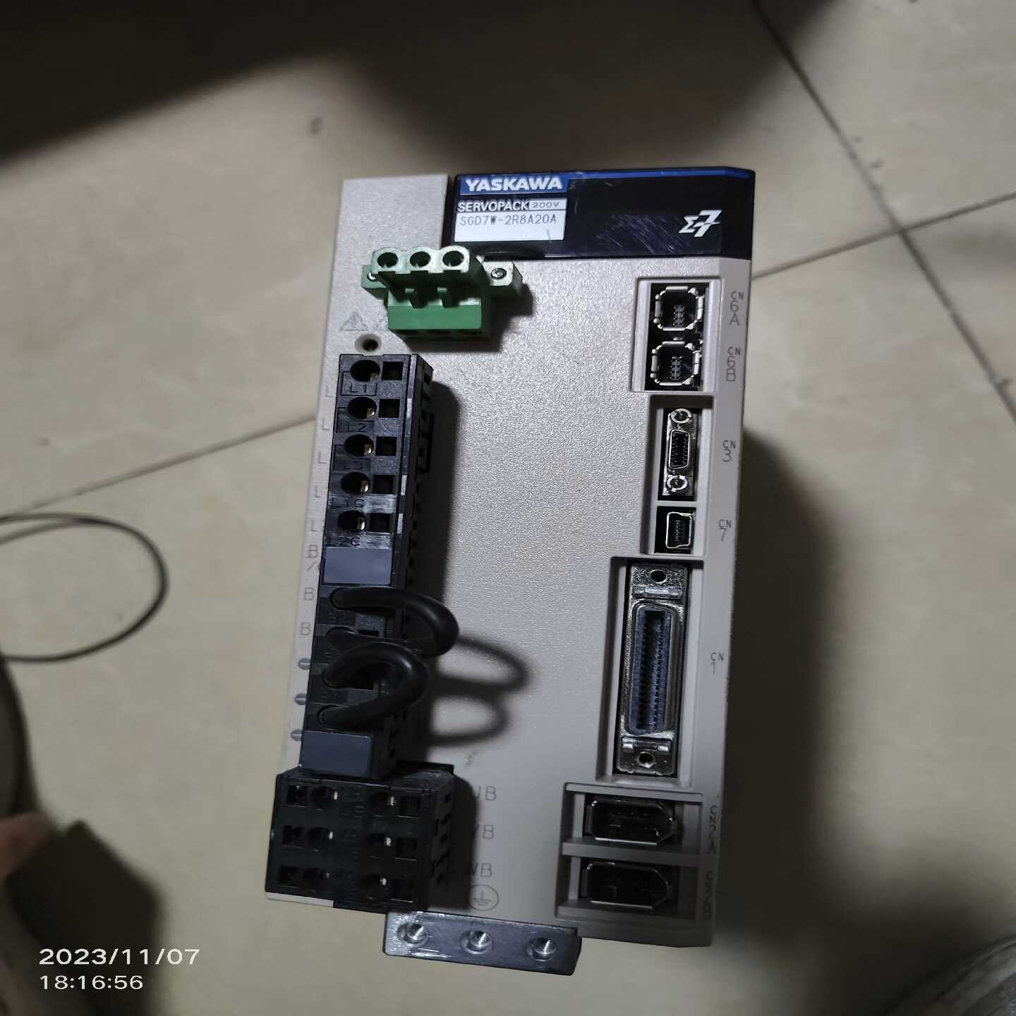 【议价】sgd7w-2r8a20a安川驱动器适用