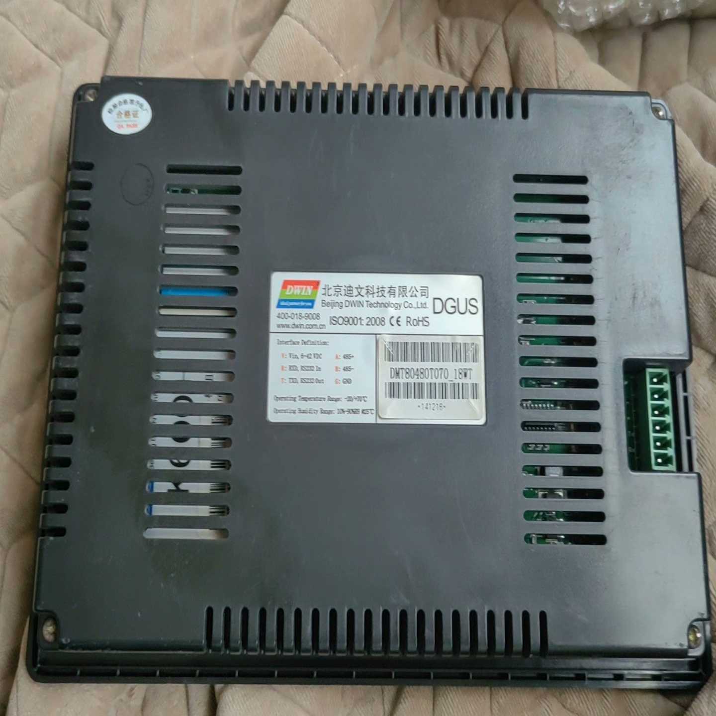 7英寸迪文DGUS串口屏DMT80480T070_18WT（地坛设备）