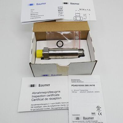 Baumer PDAB K008.S60.A416 10232943 420 A 0160 bar Drucksenso