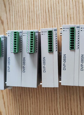 台达PLC扩展DVP08SN11R成色实物图功能正常标价-议价
