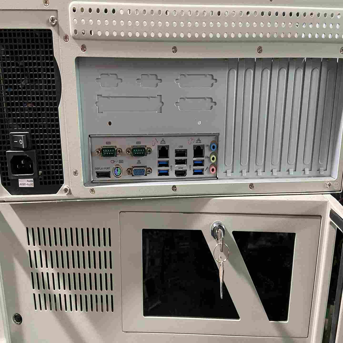 议价9.5新台湾艾讯工控机I3-4150CPU4G内存5