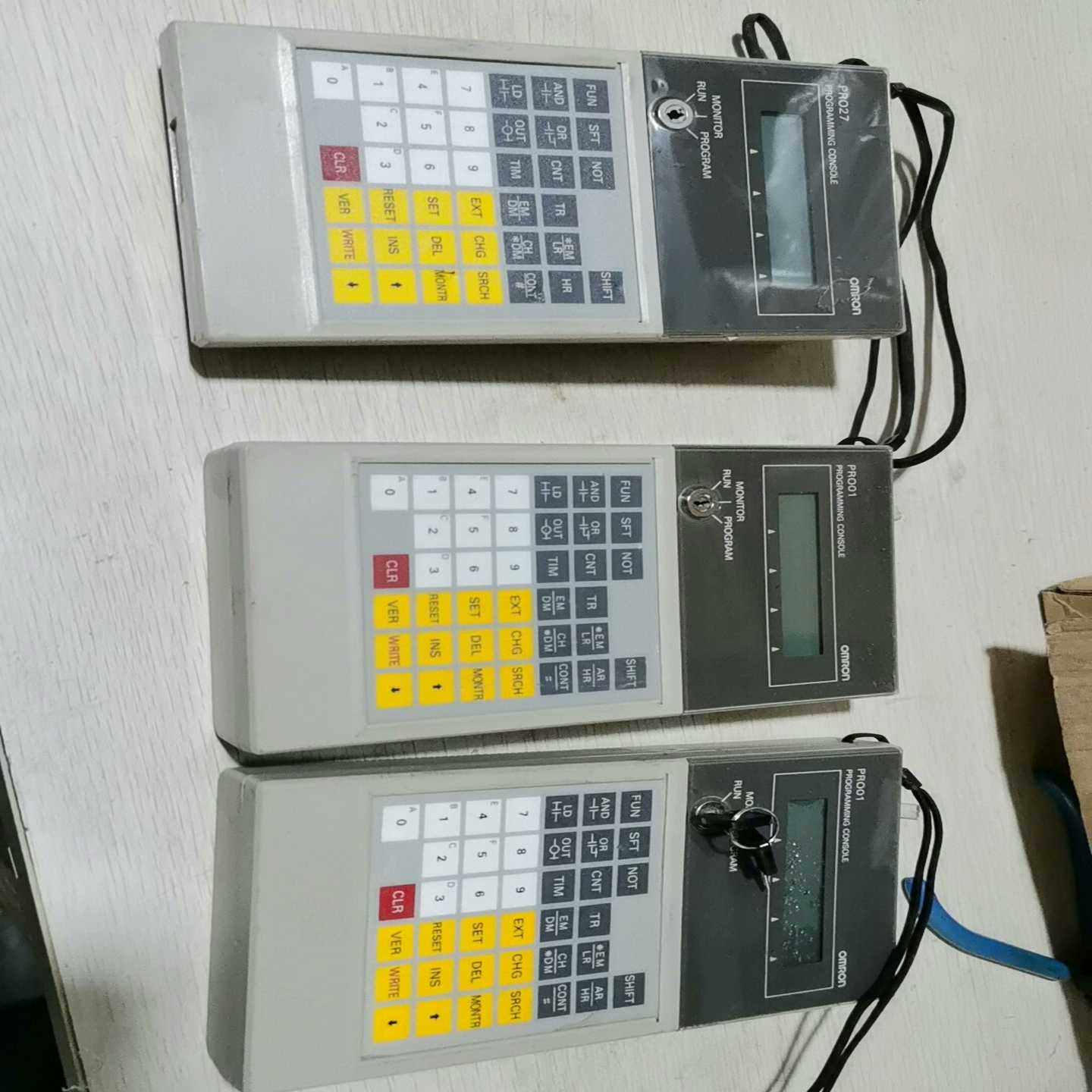 询价C200H-PRO27两个和CQM1-PR001-E三个