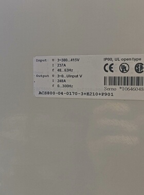 寻IACS800一04一0170一3E210P901折机一