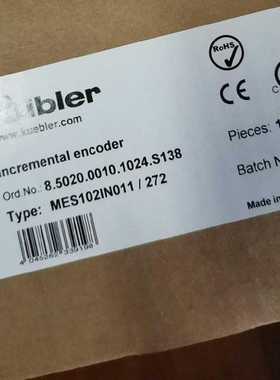 北京kubler编码器8.0010.4R00.0000销售baumer堡盟