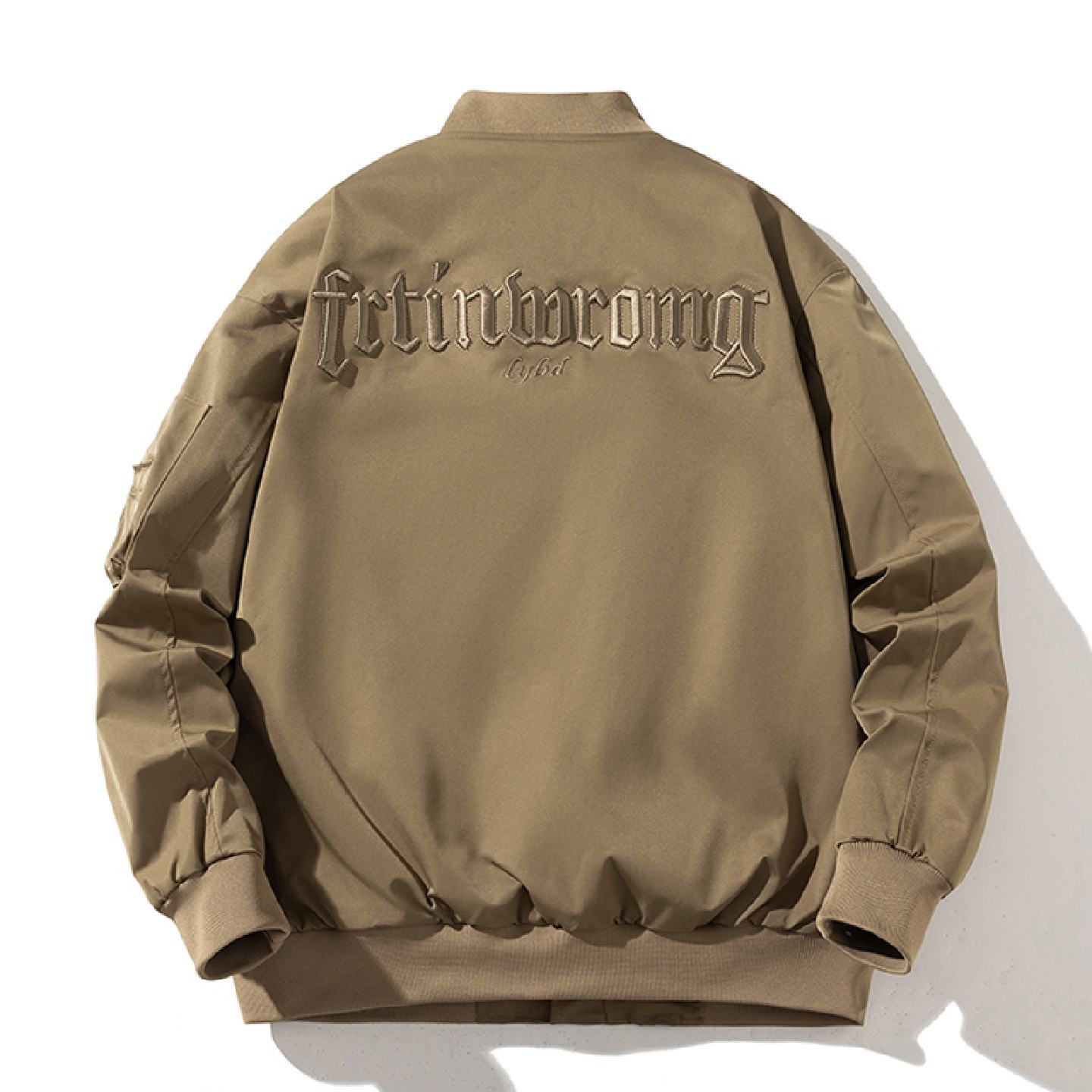 春秋冬季复古棒球服男女情侣款加厚棉衣休闲百搭潮牌外套飞行夹克