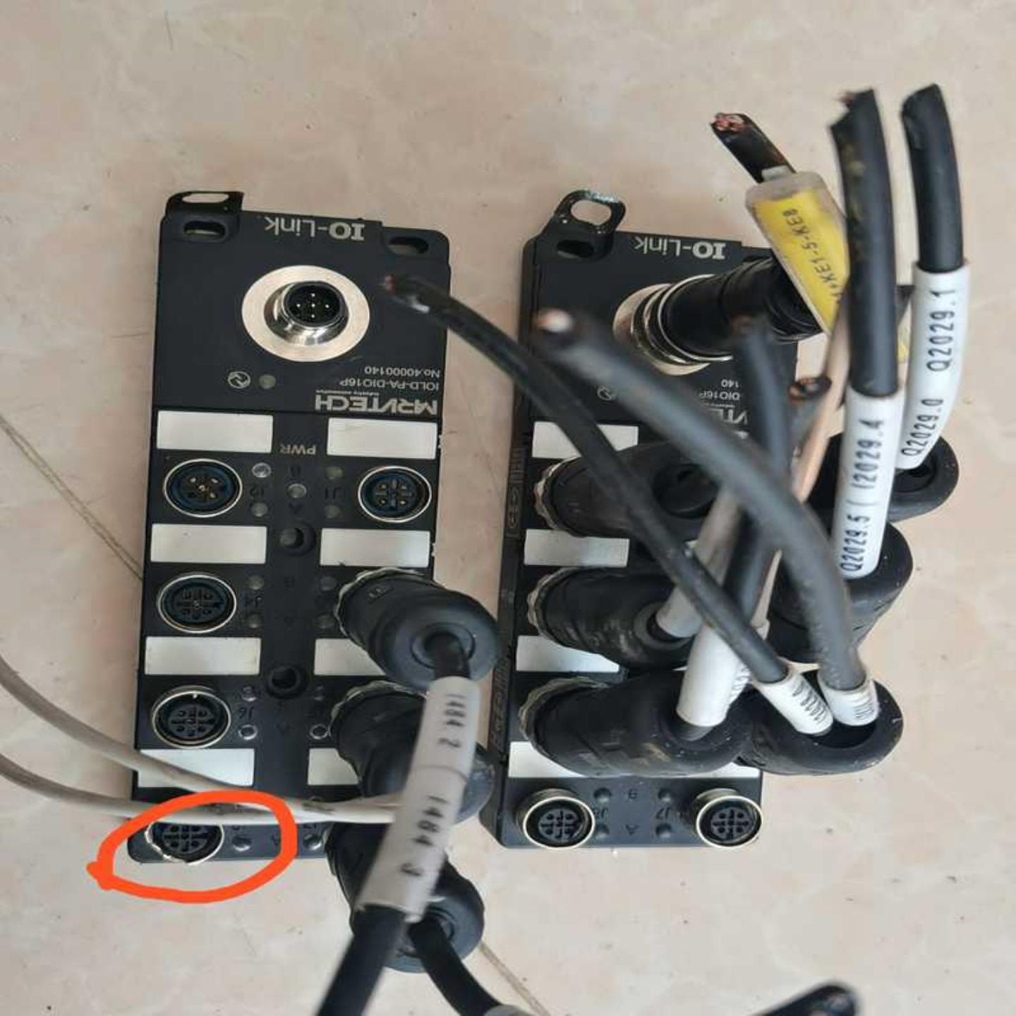 （议价)议价拆机精奇IO-LinK工业生产线IO集成化模块型号IOL