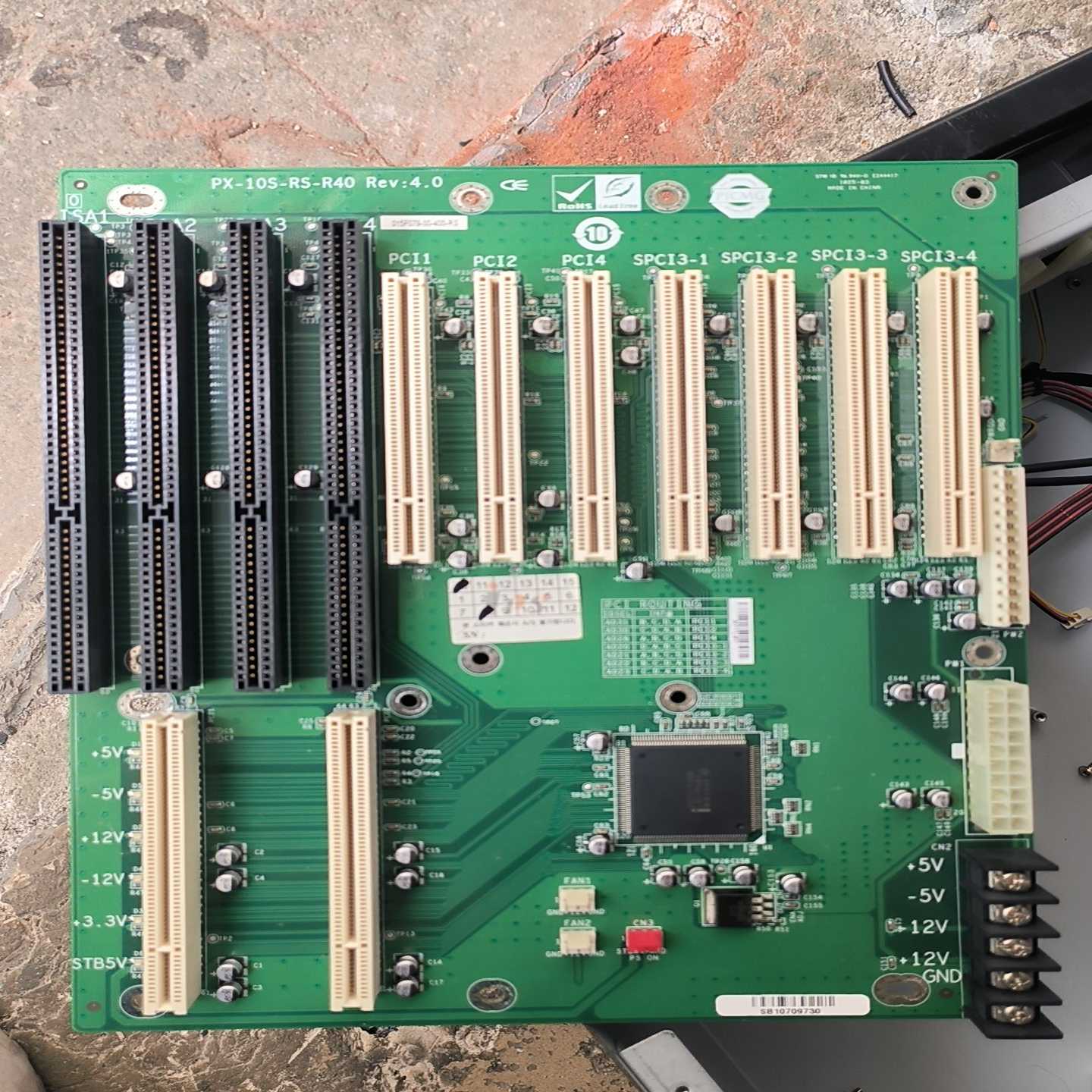 威达工控机底板PX-10S-RS-R40Rev：4.0，7询价