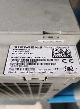 询价~6SN1145-1BA01-0DA155kw电源，成色