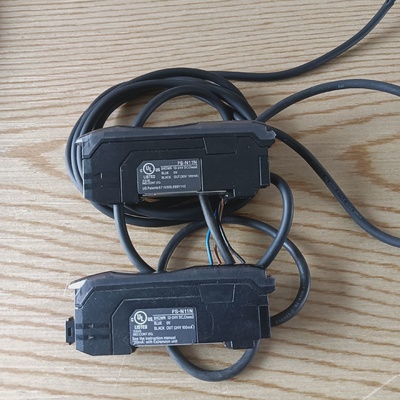 基恩士光纤放大器FSN11N功能正常.线长如图-议价