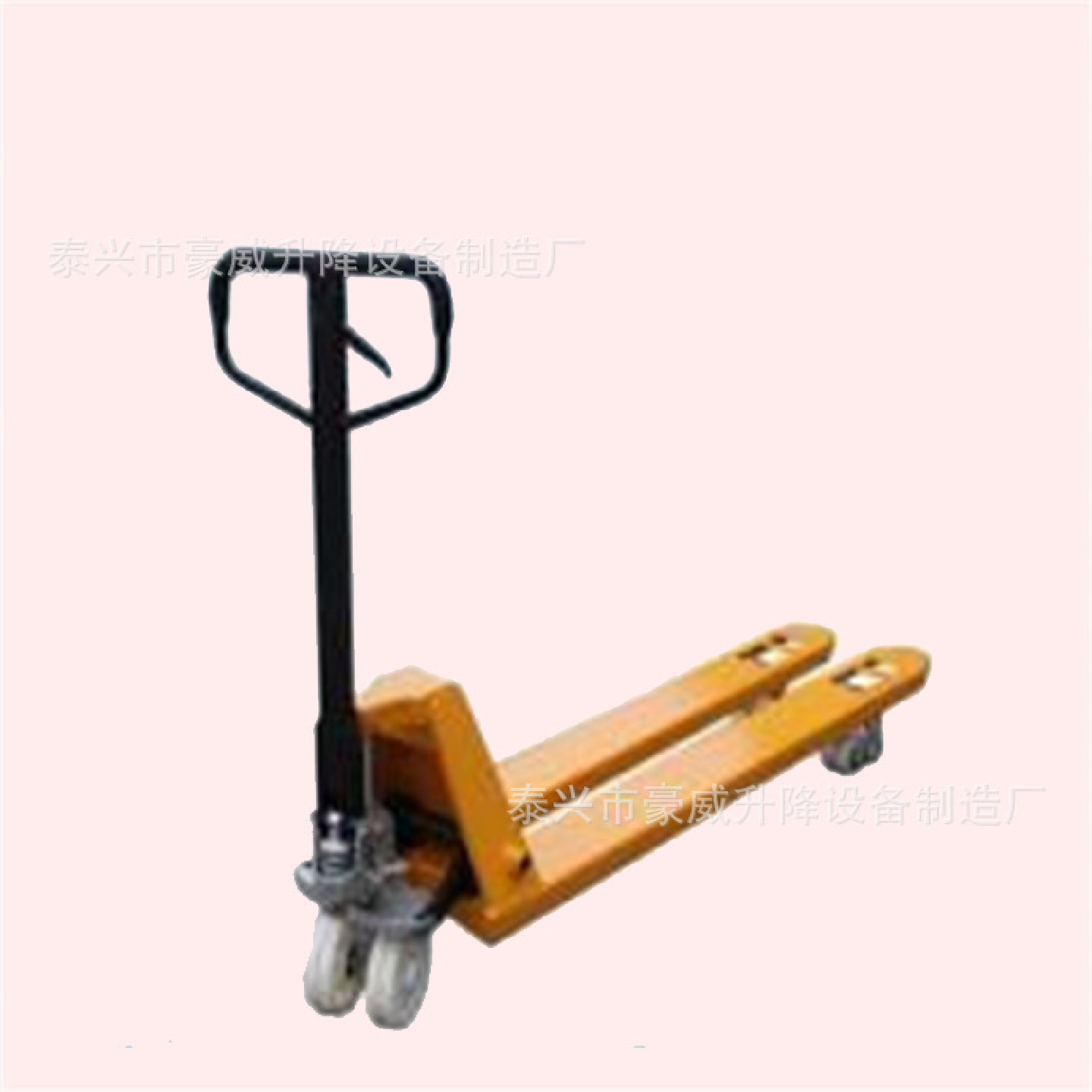 常卖1T2T3T超窄型手推叉车一体泵托盘搬运车铸件缸液压拖车