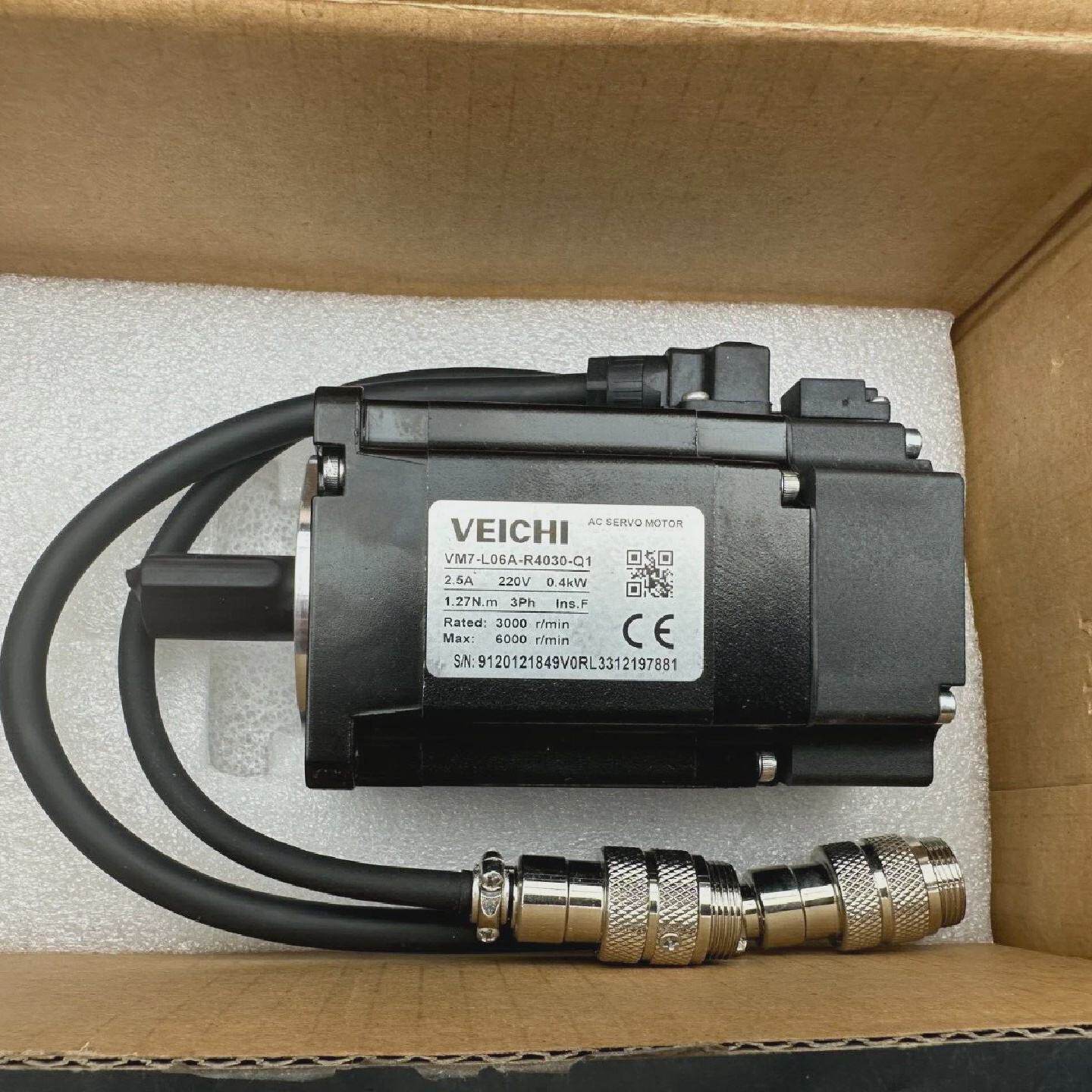VEICHI VM7L06AR4030Q1 AC Servo Motor