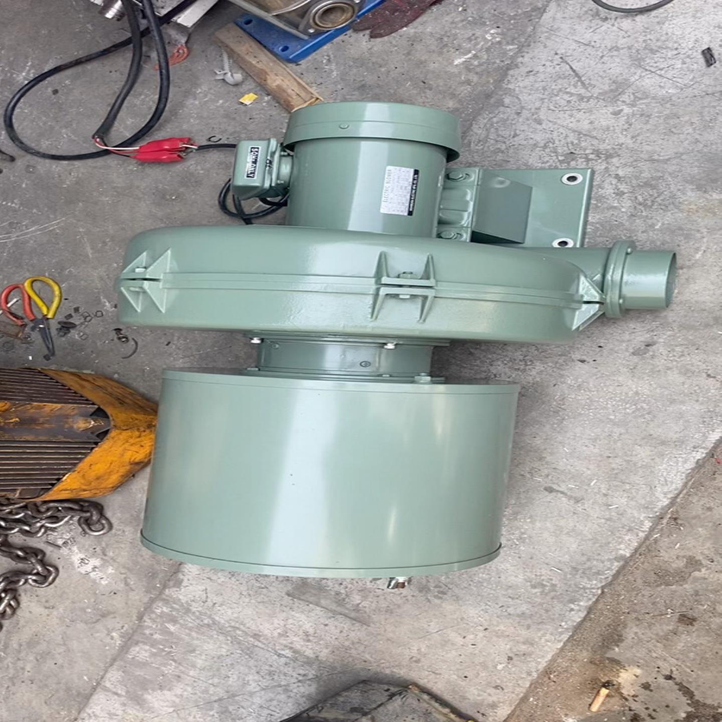 日本西村shimura中压离心风机0.75kw,3相200v-议价